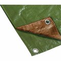 Heat Wave Tarp  Brown-Green 10 X 12 HE3276898